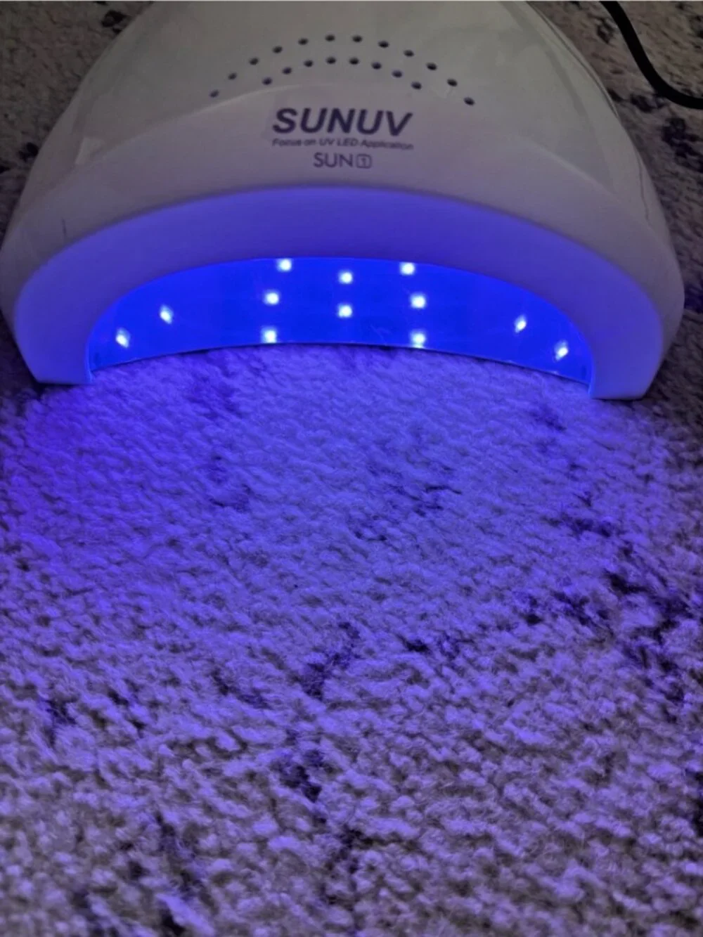 SUNUV UV LED Nail Lamp, UV Light for Gel Nail Polish Dryer